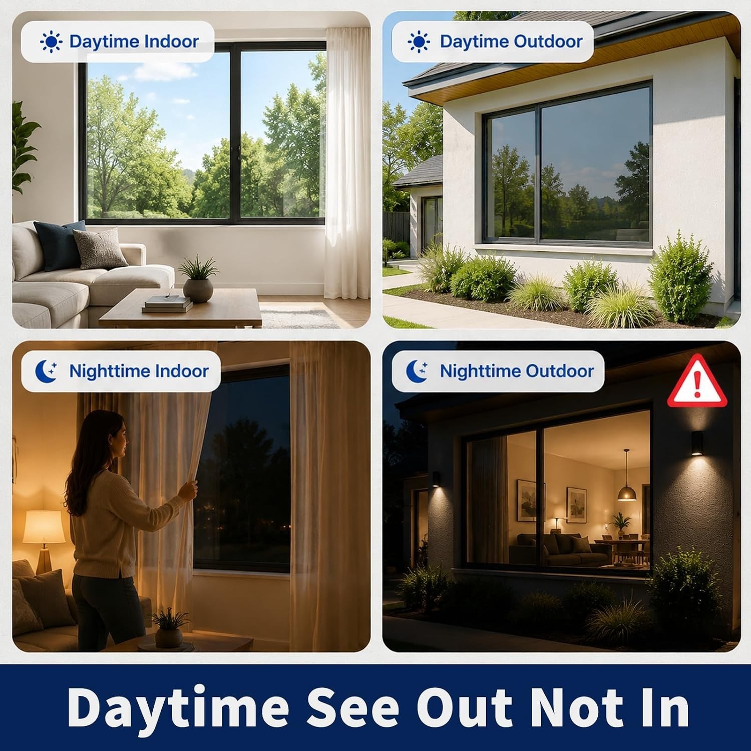 Static Cling Privacy Window Film 17.5″ x 6.5″ – Removable & Scratch-Resistant