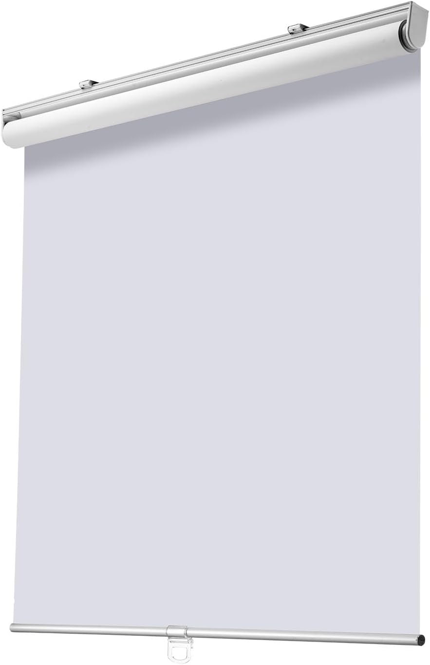 Cordless Roller Shades, 34 X 72 In, Pull down Blackout Blinds for Windows Room D