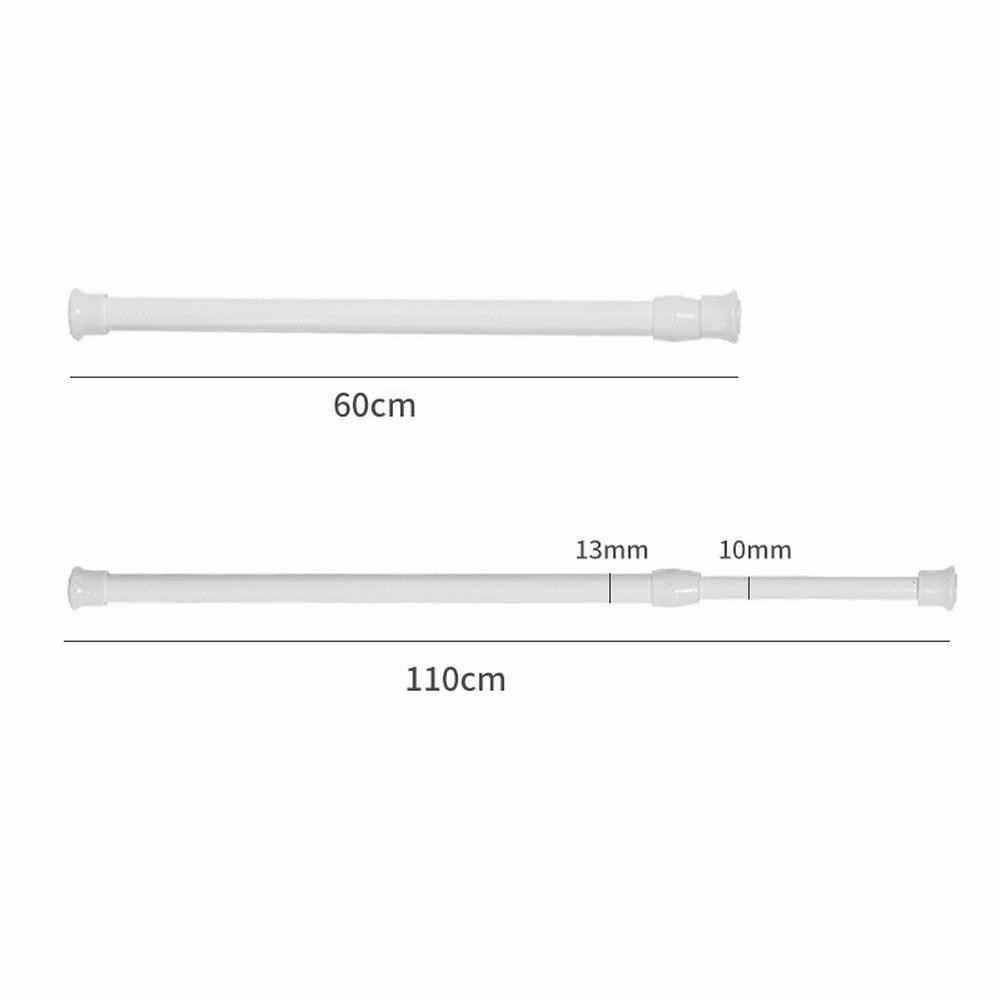 Curtain Rail Pole 30-50cm/40-70cm/60-110cm Cupboards/window/kitchen