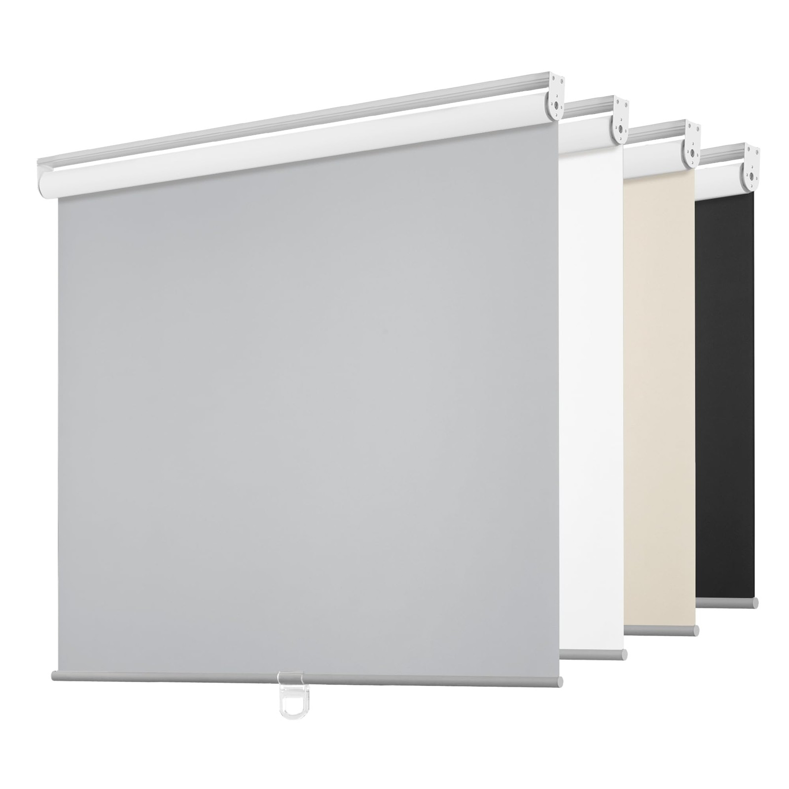 Chrisdowa Cordless Free-Stop 100 Blackout Blinds For Windows Roller Windows