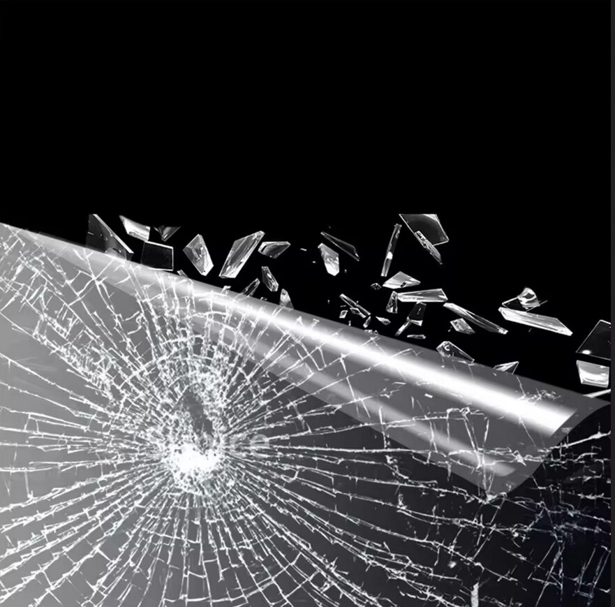 Clear Safety Film Building Home Table Glass Window Protection Anti-scratch Foils