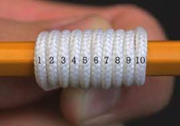 0.9mm White Blinds Shade Lift Pull Cord String 18 ft, 20 ft and 28ft.