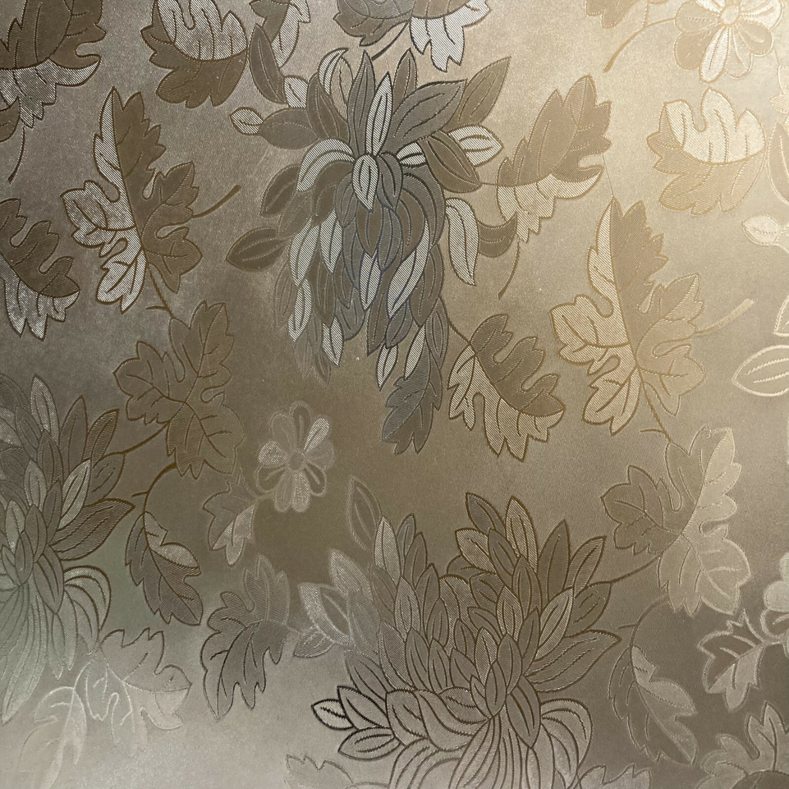 11.8″ x 47.2″ Leaf Vine Flower Stained Glass Frosted Window Film Peel & Stick