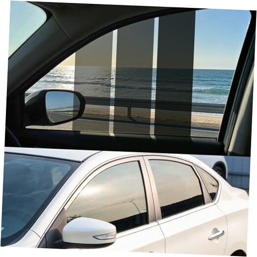 5% VLT Ceramic Car Window Tint Film – Privacy Anti-Glare & 20in x 20ft 5% Vlt