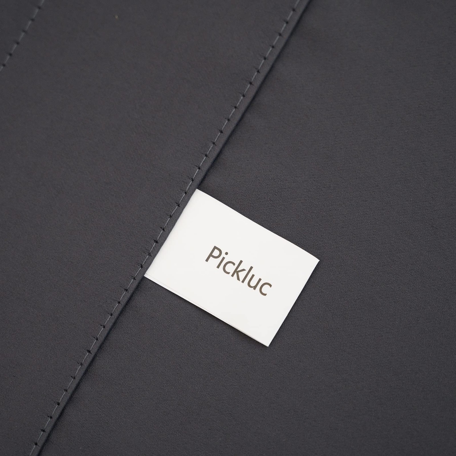 Rod Pocket Tier Curtain Half Blackout Dark Grey 30 Inches Wide 24 Inches Long
