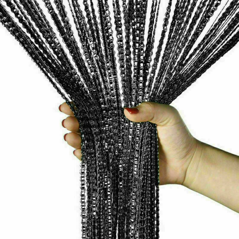 Door String Curtain Room Divider Panel Window Tassel Fringe Fly Screen US