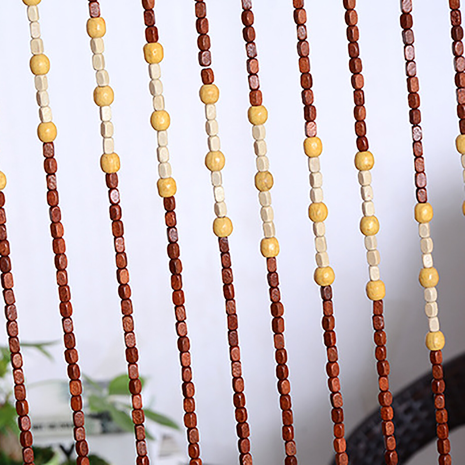 Natural Bamboo 90 Strands Handmade Curtain Beads Window Door Shoji Room Divider