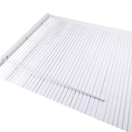 Manufacturer Varies Window Blinds,Faux Wood,White 493P48 Manufacturer Varies