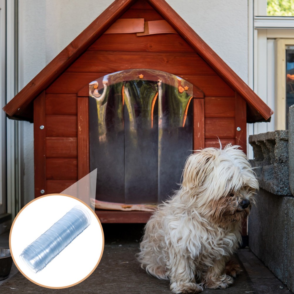 Pvc Curtain Strip Dog Door Scratch Protector Clear Flap for Doggie