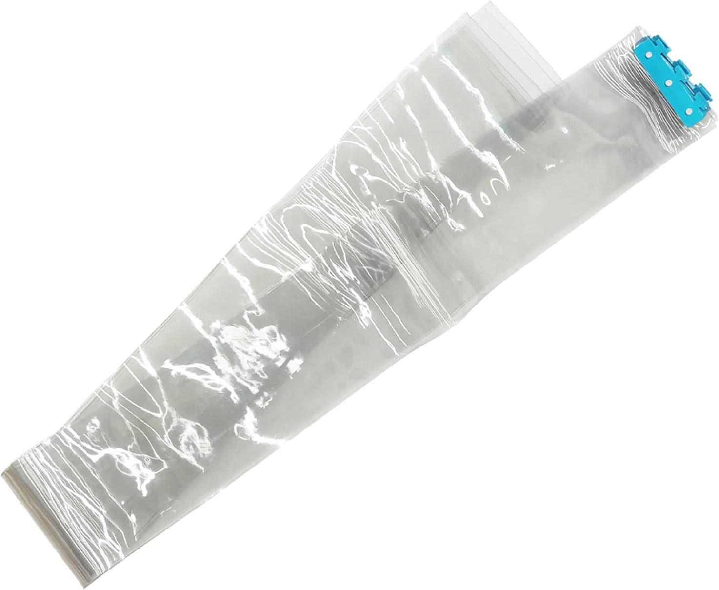 INTBUYING PVC Transparent Door Curtain Strips Walk in Cooler Curtains 42In X 84