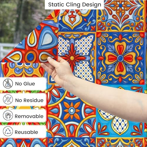 UV6 Ultra-fine Frosted Glass Window Film Decorative 17.7in X 78.7in Talavera
