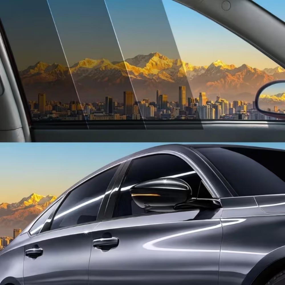 35% VLT Car Window Film Black Privacy Film Suitable for Car/Home 20in x 16FT