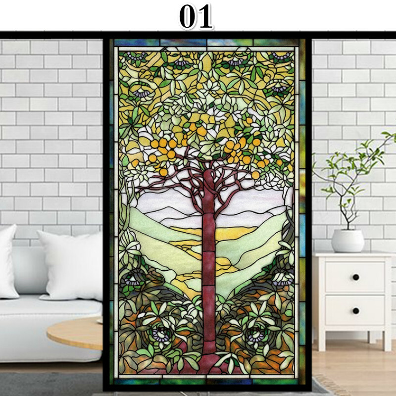 100 μm PVC Decorative Translucent Matte Window Adhesive Film