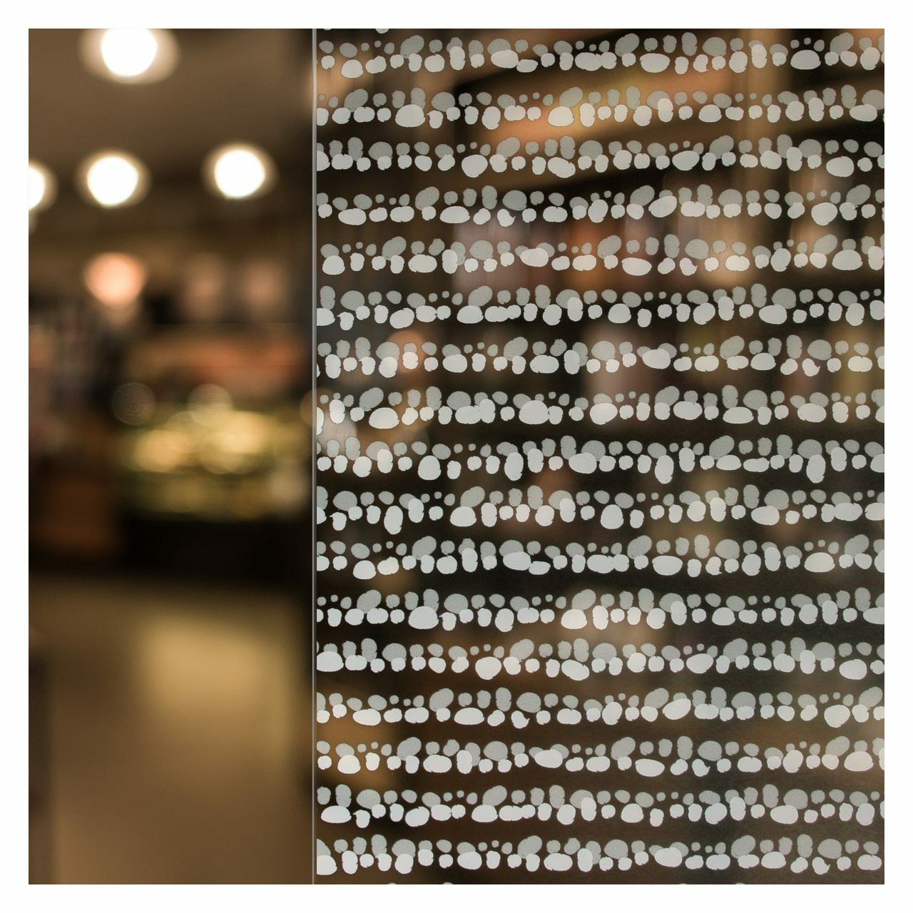 BDF 4POK Decorative Window Film Polka Dot Stripe