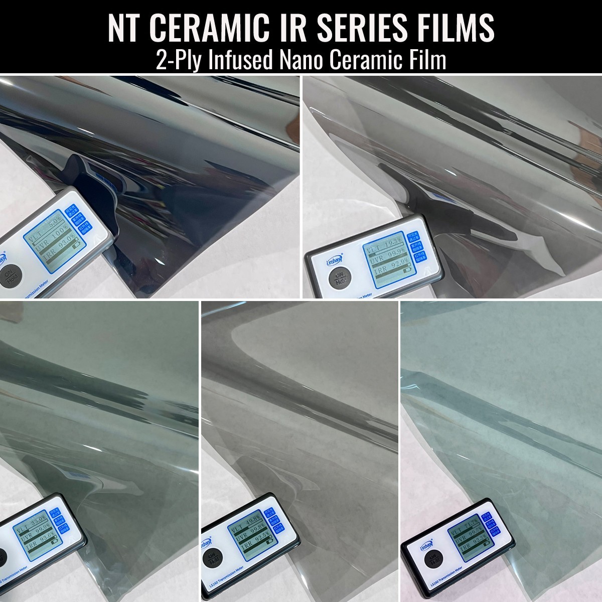 Ceramic Window Tint Roll for Home, Office, Car, Truck, Auto – Any Size & Shade