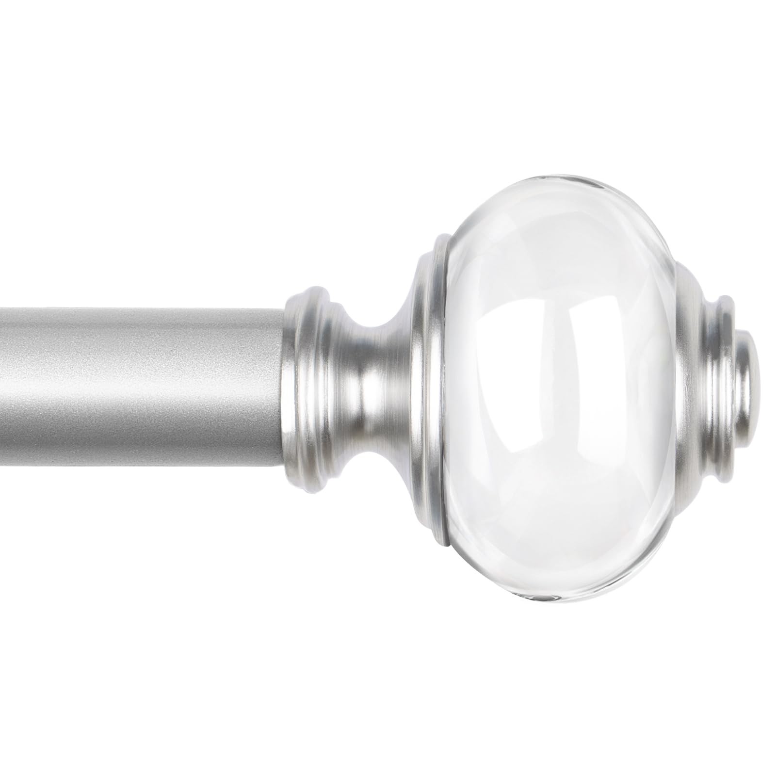 Curtain Rods 32 to 58 Inch (2.6-4.8ft), 7/8 Inch Telescoping Splicing Drapery…