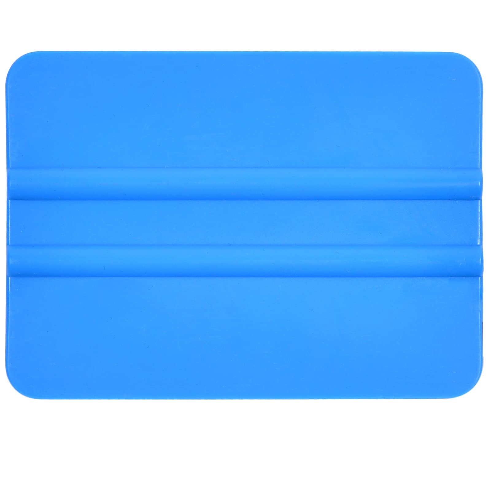 AHCHAY 4-inch Vinyl Wrap Squeegee Car Film Flexible Plastic Scraper Blue