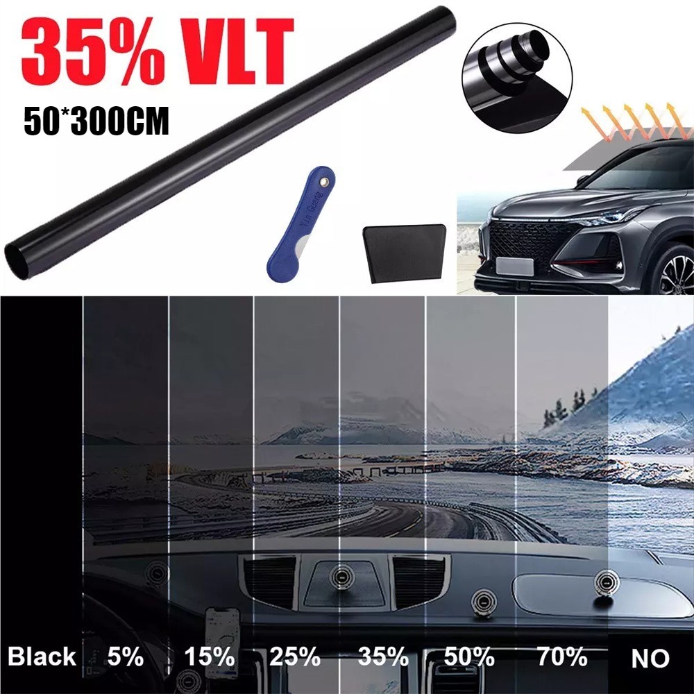 35% VLT UV Block Uncut Roll Window Tint Film For Car Home Office Glass 20″ x10ft