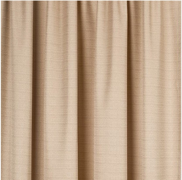 2 Panels – Eclipse BRAXTON Blackout Drapes – 63″ L KHAKI Tan Beige 🌟NEW🌟