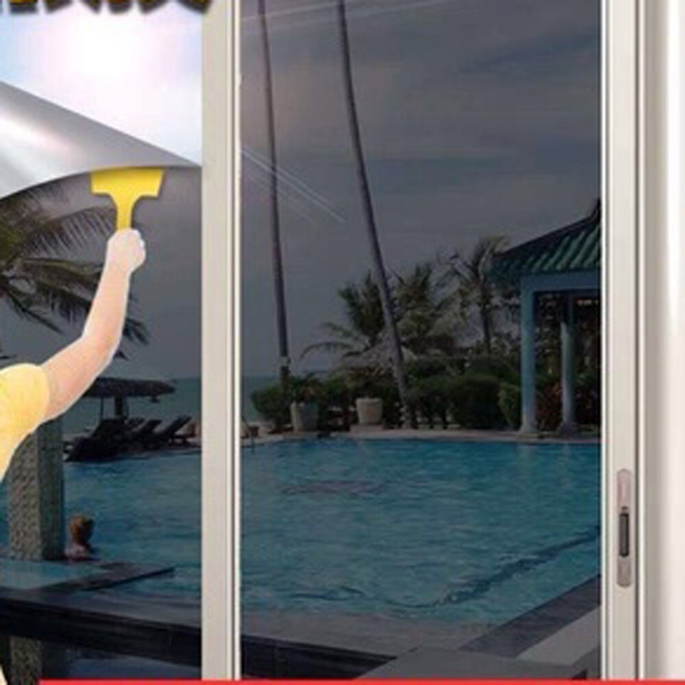 New Film Total Light Blackout Block Sun UV Privacy FilmStatic Cling Glass