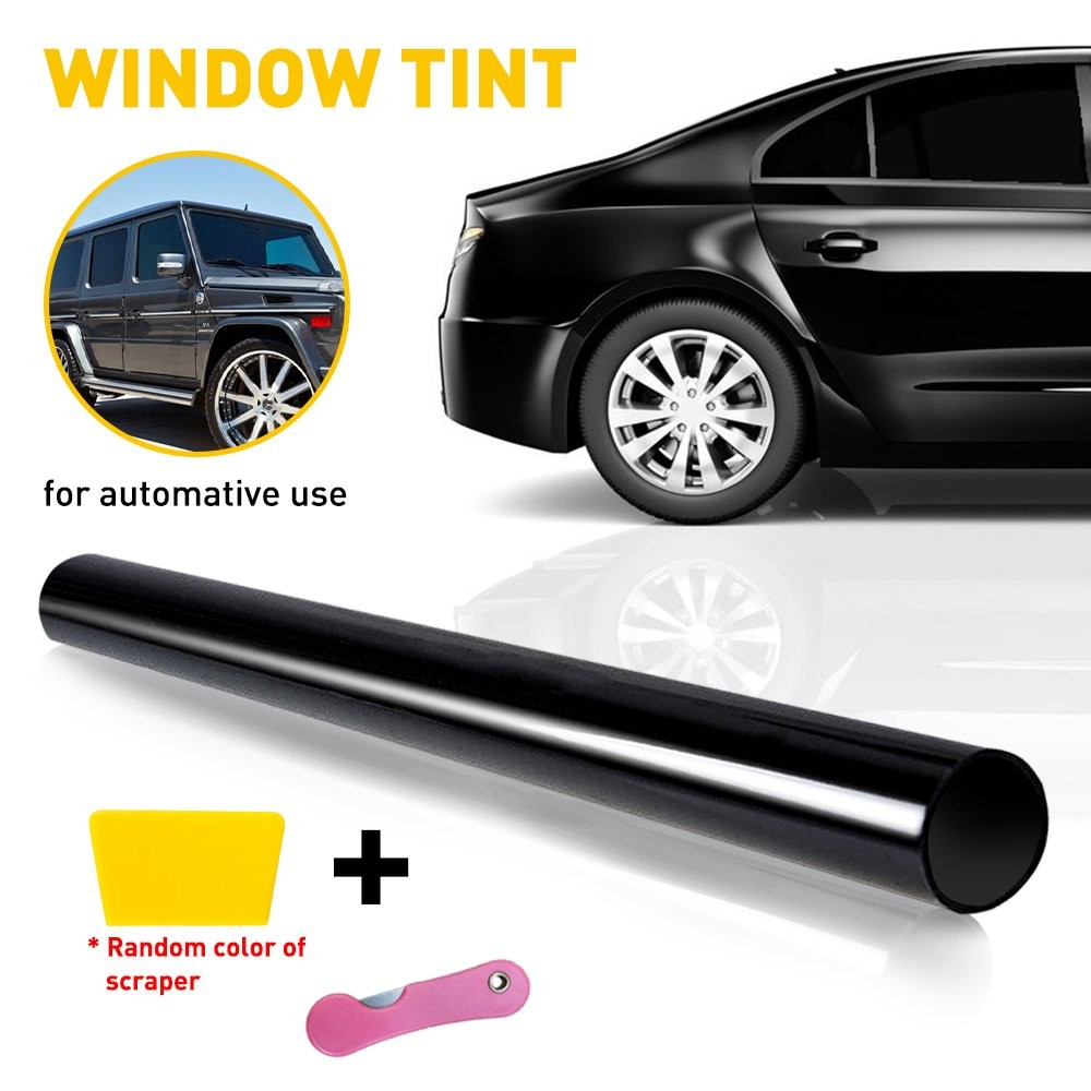 300CM Uncut Roll Window Tint Film 5% 15% 20% 35% VLT 20″x10ft Car Office Glass