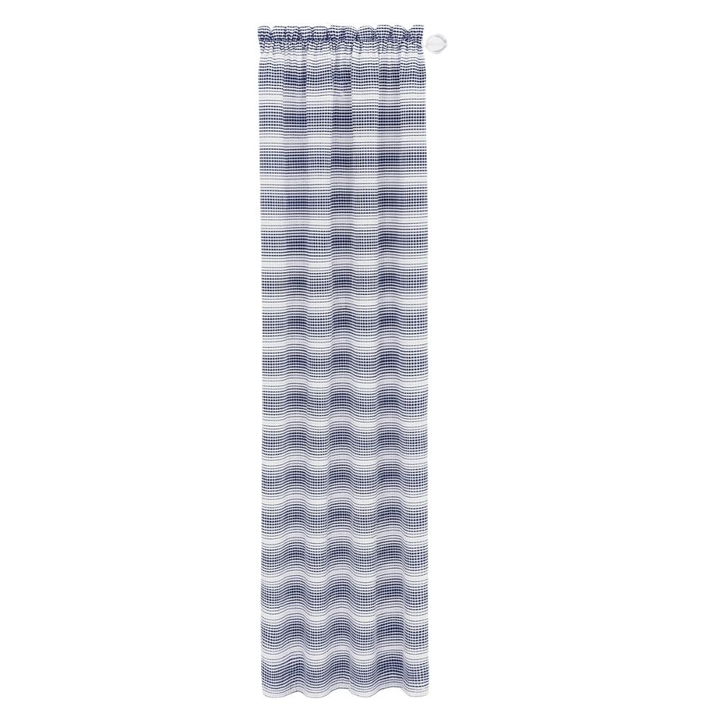 PowerSellerUSA Gramercy Ombre Rod Pocket Single Panel 42″ x 84″ Window Curtain