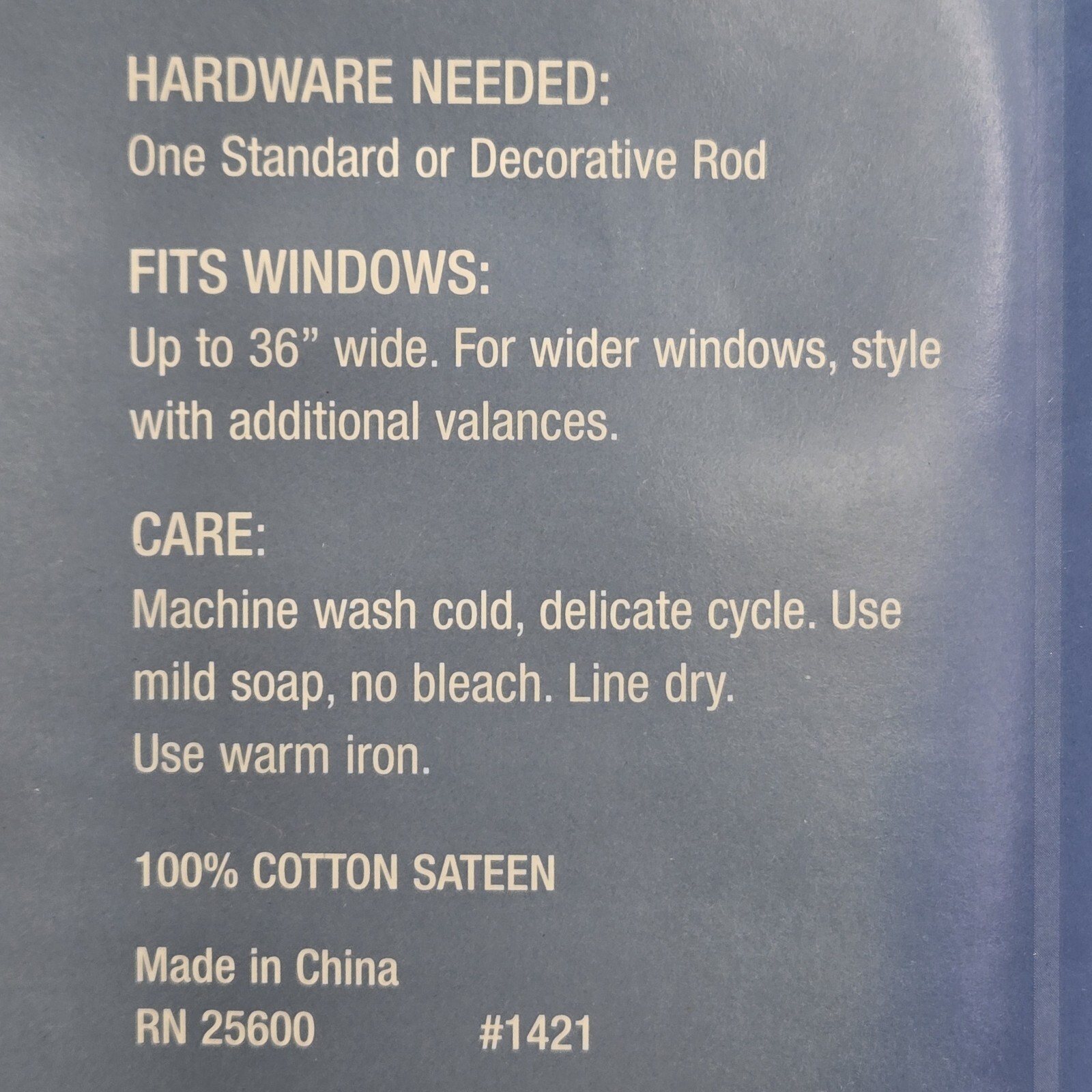 Valance Window Treatments Designable 87 Contempo Taupe 54″W x 13″L #1421 Lot of2