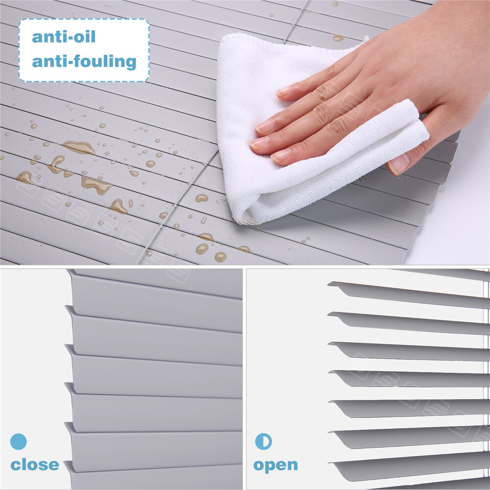 Changshade Custom Mini Blind Window Blinds Corded 1” Vinyl Horizontal Shades