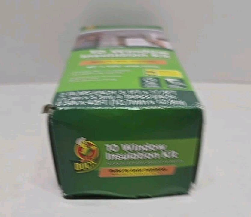 Duck Brand Indoor 62 inch x 420 inch 10 Window Insulation Kit