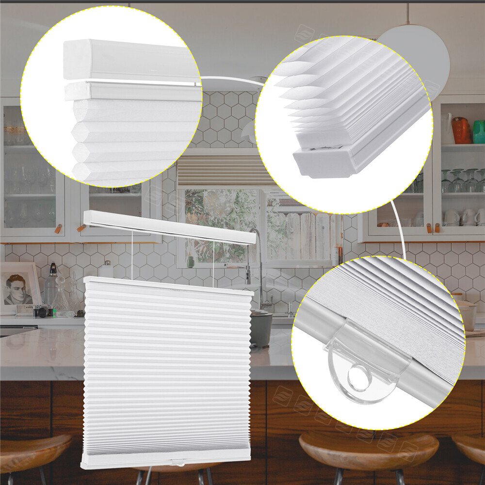 Custom CUT Light Filtering Honeycomb Blinds Top Down Bottom Up Cellular Shades