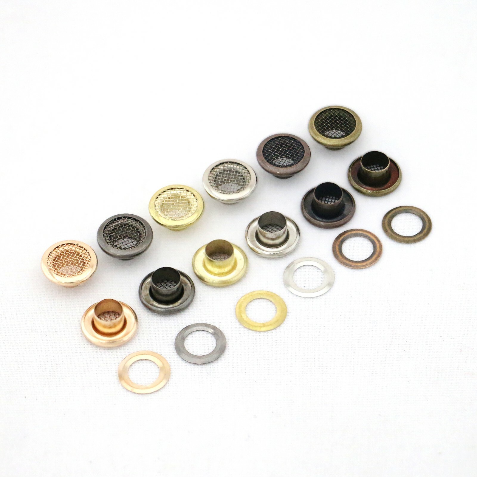 Mesh Grommets Great Quality for shoes & bag choose color & quantities, rust free