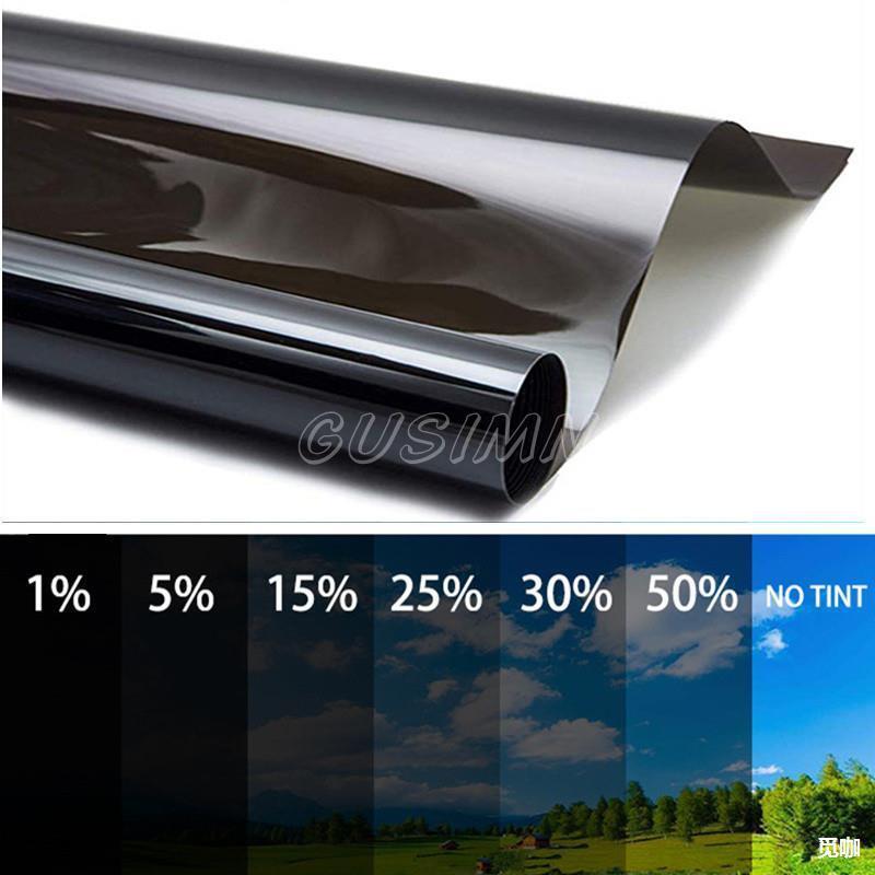 VLT Window Tint Photochromic Film Solar Protection Car Window Film Sheet 1%~50%