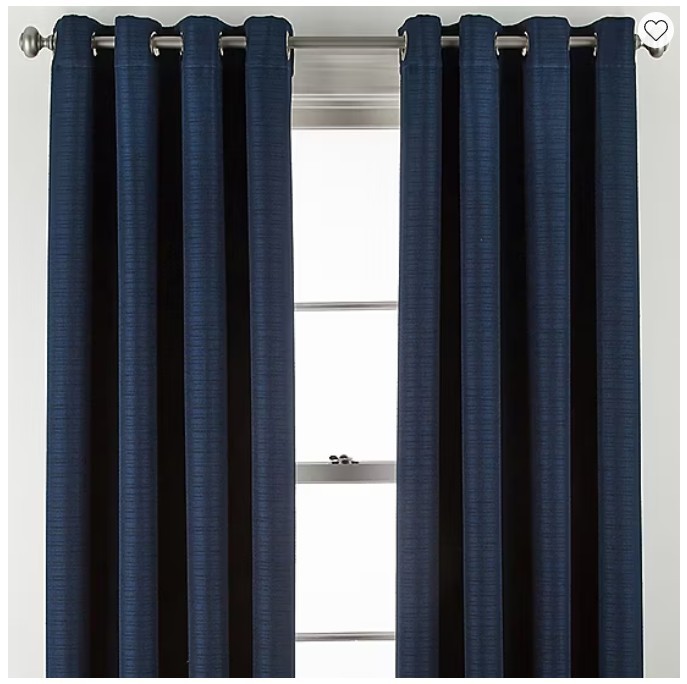 Linden Street Gwen Light-Filtering Single Panel Curtains – Choose Options –