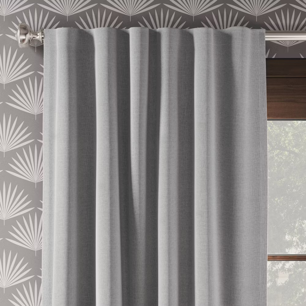 Threshold Blackout Aruba Curtain Panels Drapery OEKO-TEX Drapes 50×63″ 2pk