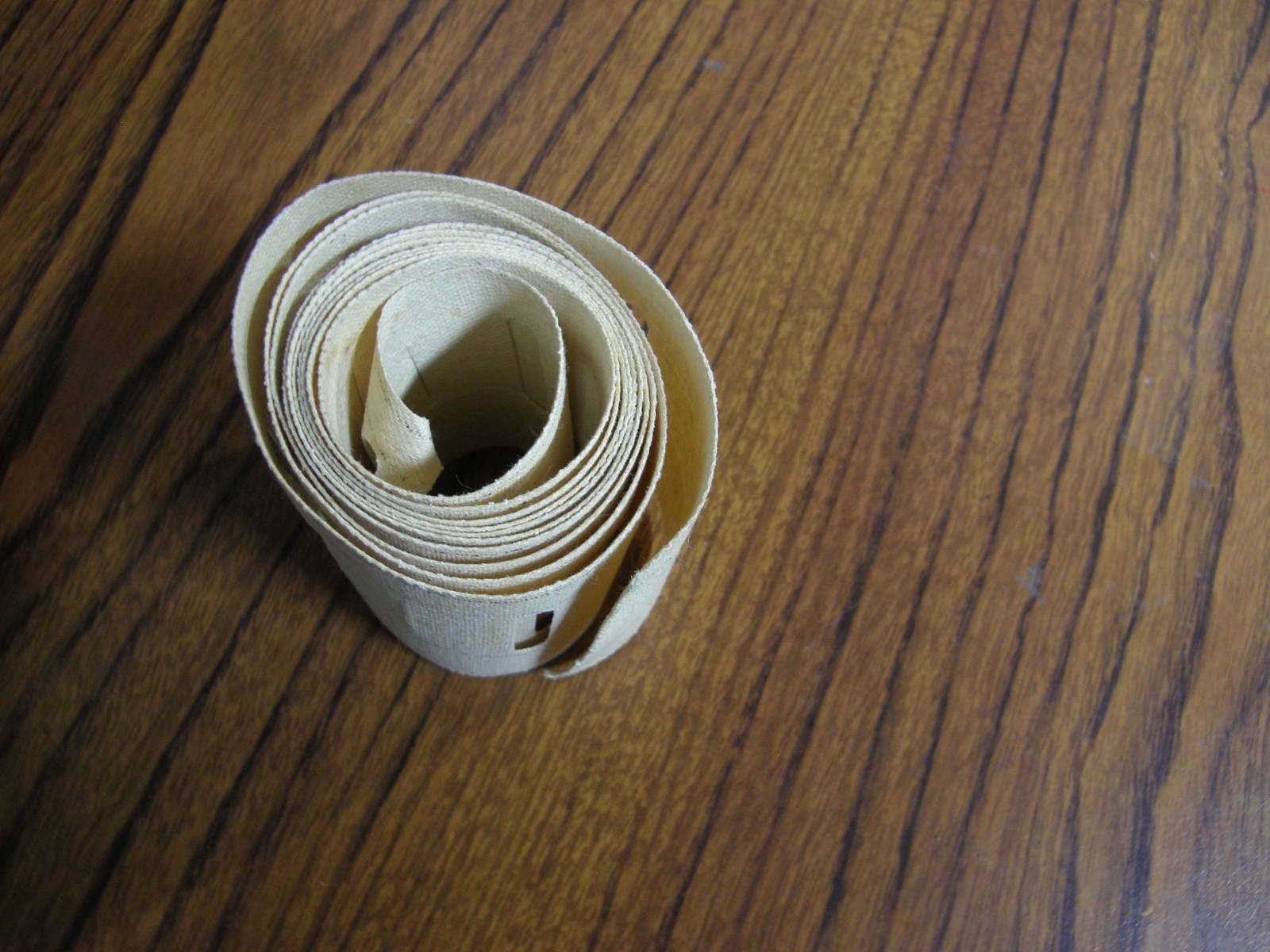 10140) Vntg Partial Roll Ivory Pinch Pleat Curtain Header 2-1/2″ Deep x 1 Yd+23″
