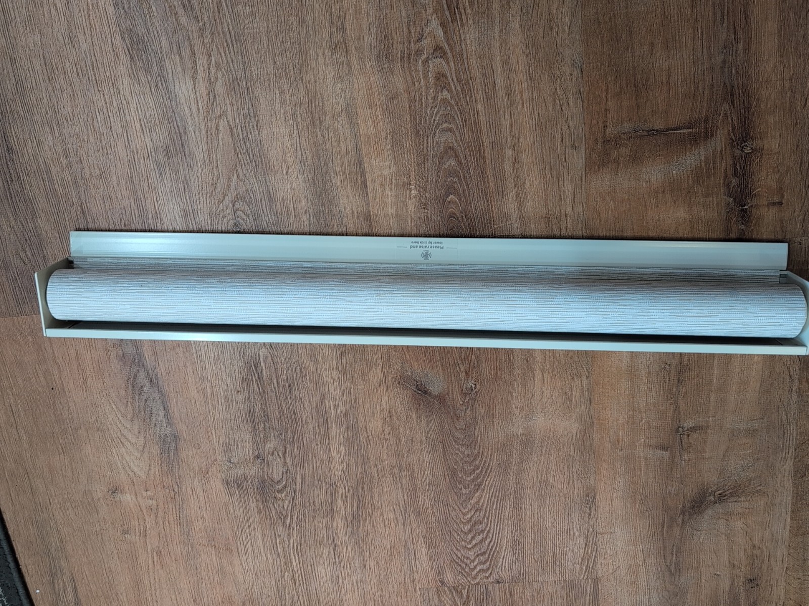 30″ W x 72″ H Cordless Light Filtering Roller Shade for Windows, Cream Color