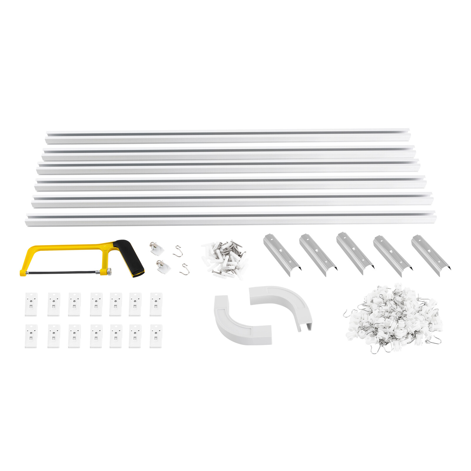 Curtain Track Rail Set For Ceiling Room Divider Privacy 12ft-18ft Heavy Duty