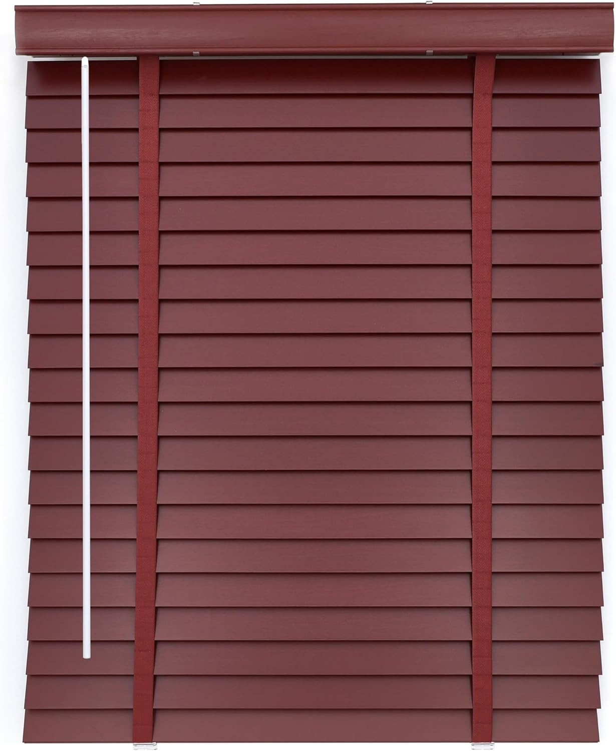 Cordless 2″ Wooden Horizontal Blinds – Blackout Shades for Home & Office