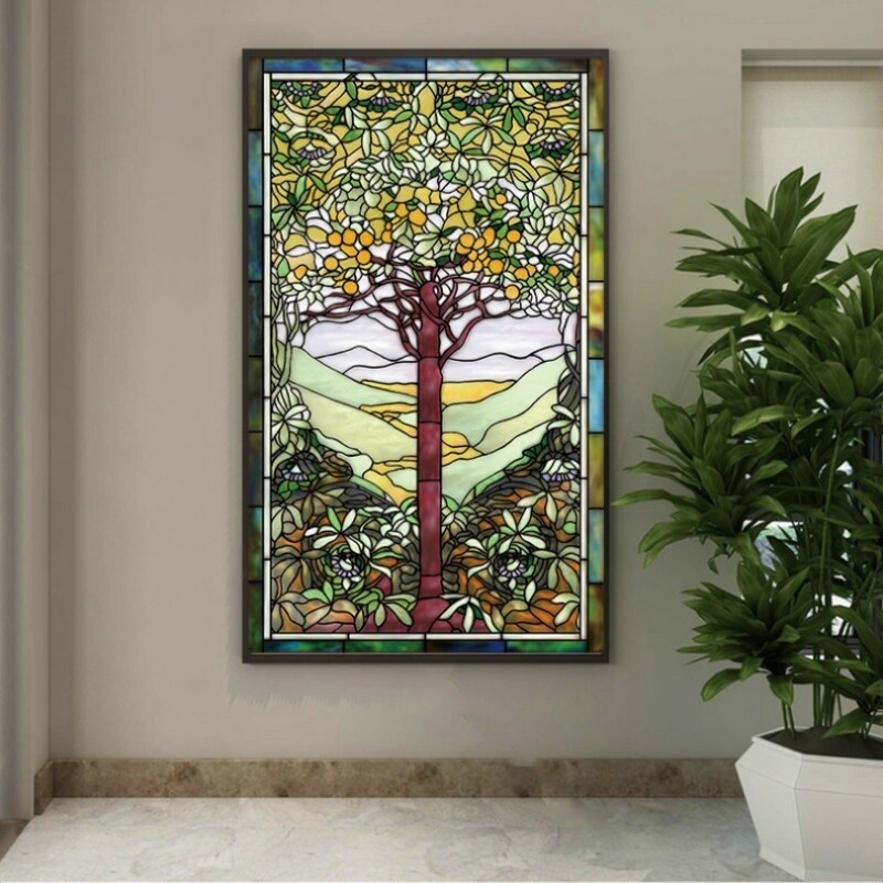 100 μm PVC Decorative Translucent Matte Window Adhesive Film