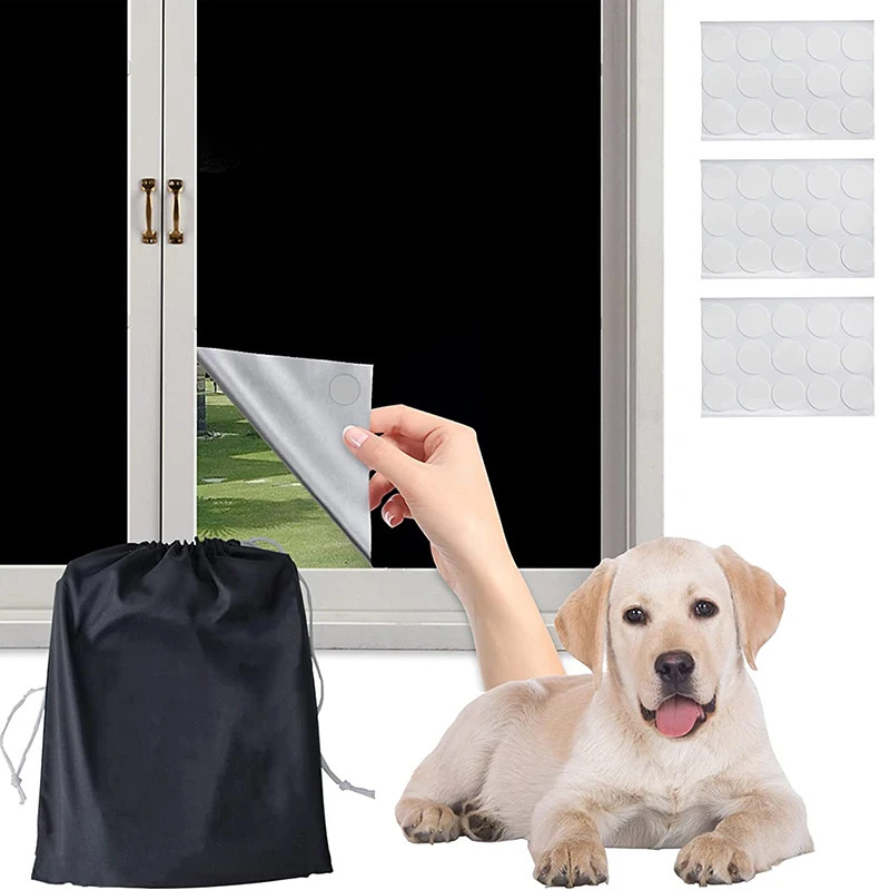 Self-Adhesive Pleated Blinds Half Blackout Windows Curtains for Kitchen Bathroom