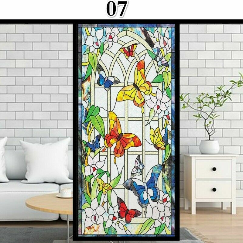 100 μm PVC Decorative Translucent Matte Window Adhesive Film