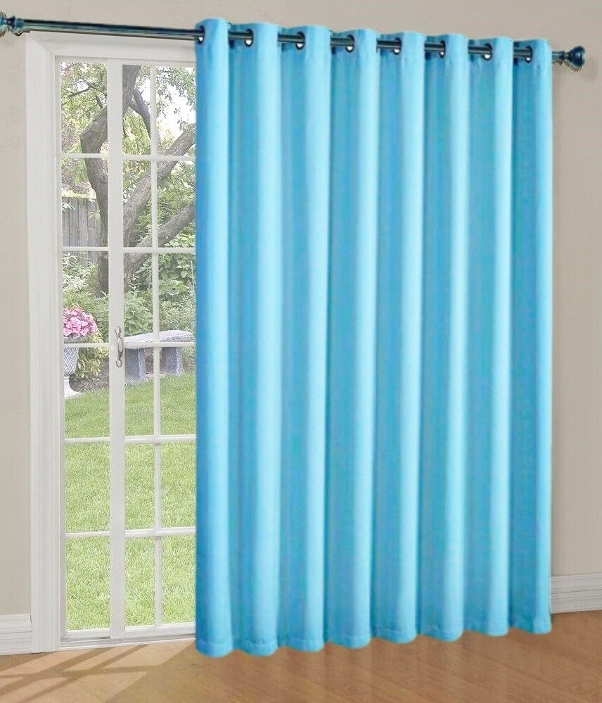 Window Thermal Large Curtain for Sliding Door Blackout Panel for Patio 100″X84″