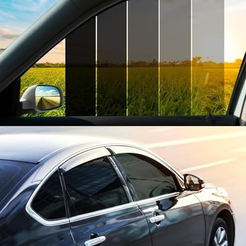 15% VLT Ceramic Car Window Tint Film (20″ x 20FT) – Heat & 20in X 20Ft 15% Vlt