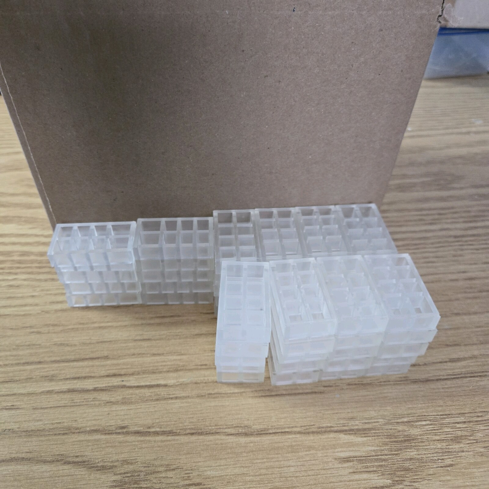 Drapery Spacer Blocks For Hardware Spacing 500 Pcs For Window Blinds Stackable