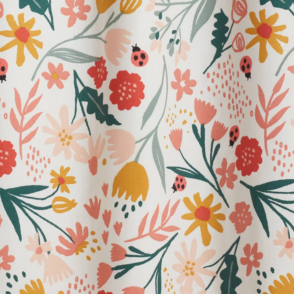 42″W x 84″L In the Garden Kids’ Blackout Window Curtain Panel –