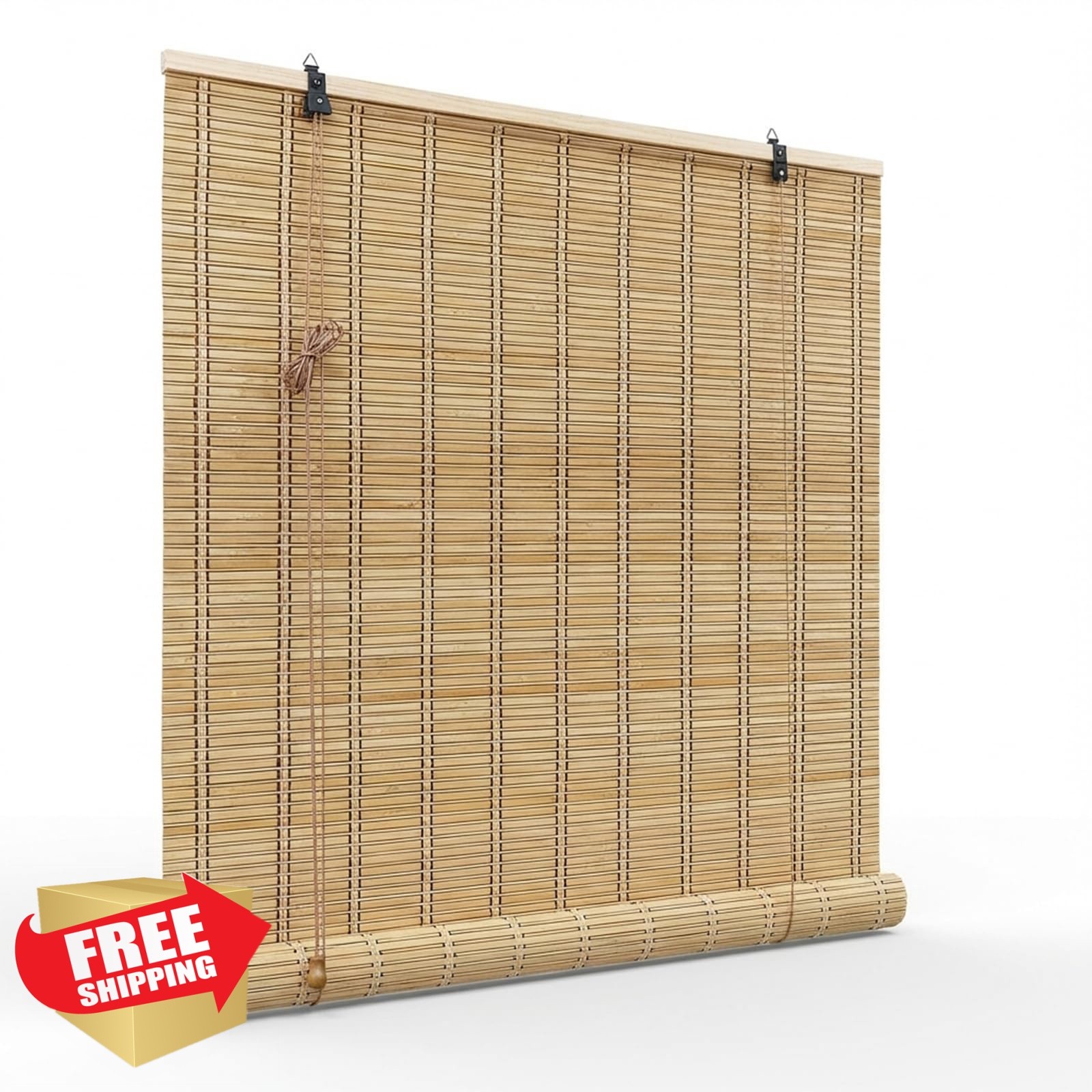 Lignity Bamboo Blinds 23″W x 72″H