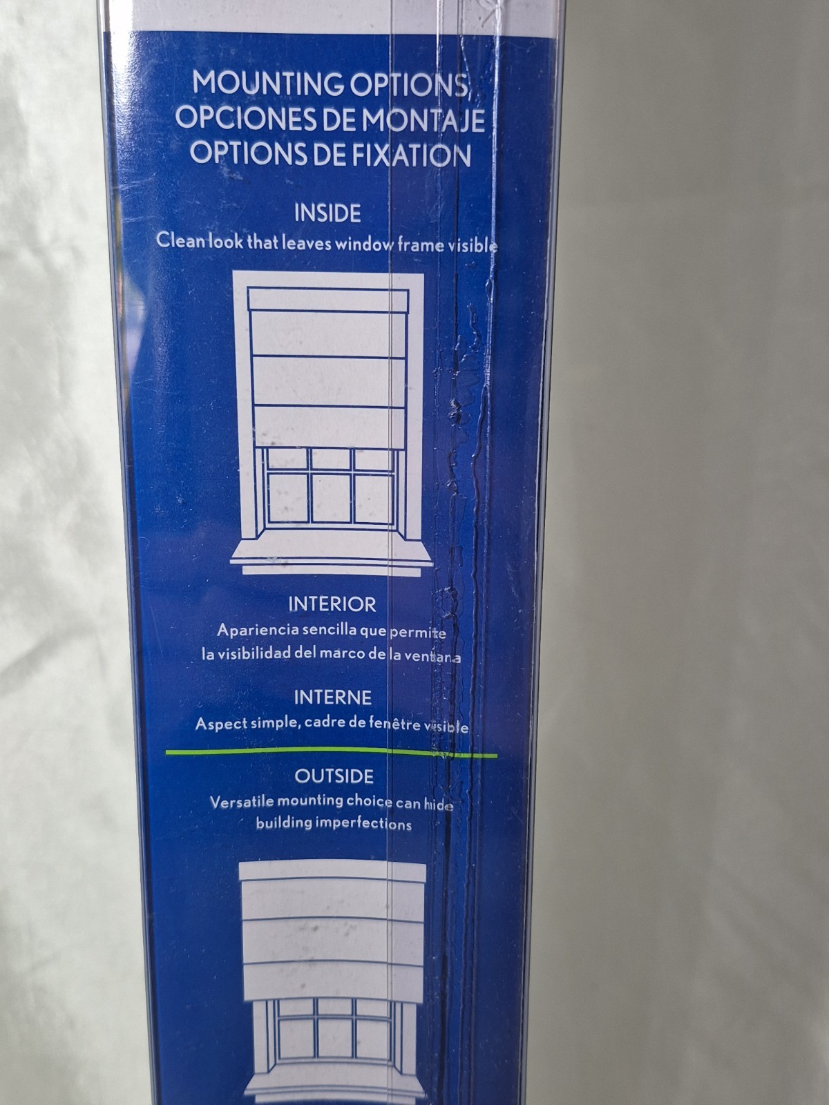 Brand New 27″ x 64″ Cordless Kenney Insulating Roman Shade Khaki Blind NIB