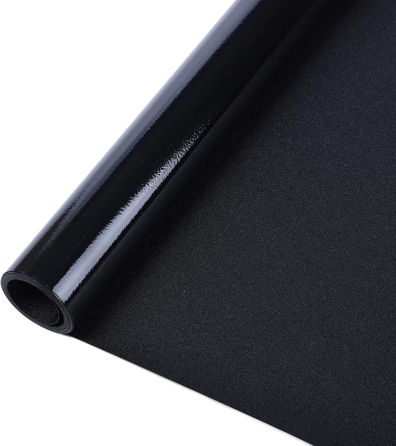 Blackout Window Film Room Darkening Light Blocking 17.5″ x 78.7″ Black