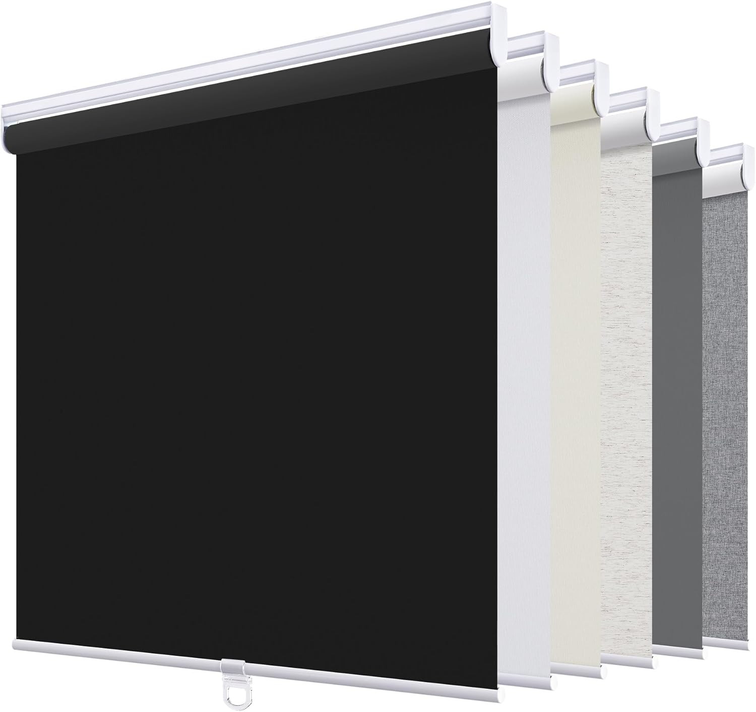 Blackout Roller Shades Blinds Cordless for Windows Pull down Room Darkening Door