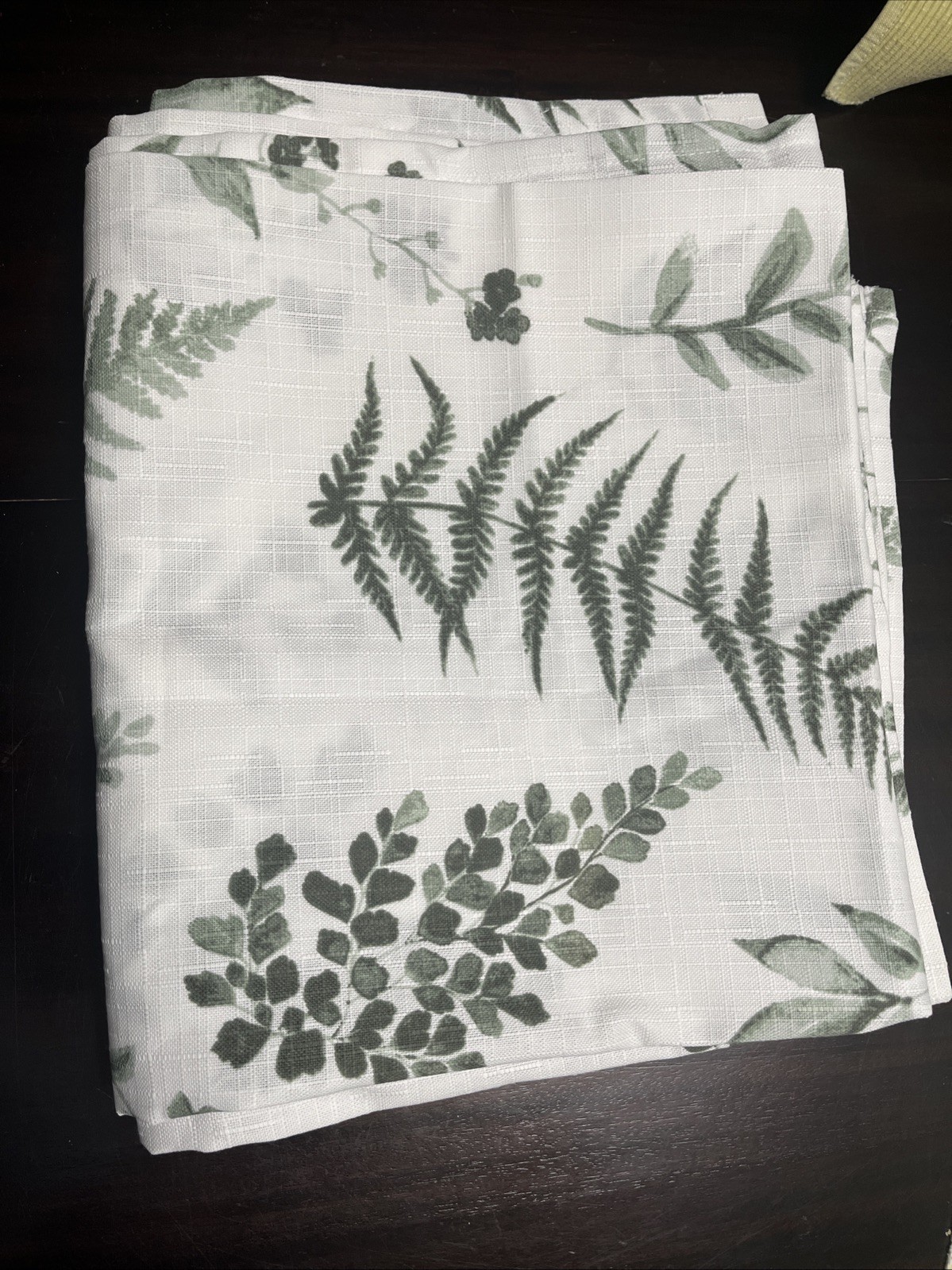 IKEA SMASARV ONE Single Long Panel 57×98 FERN Botanical LEAF White/Green